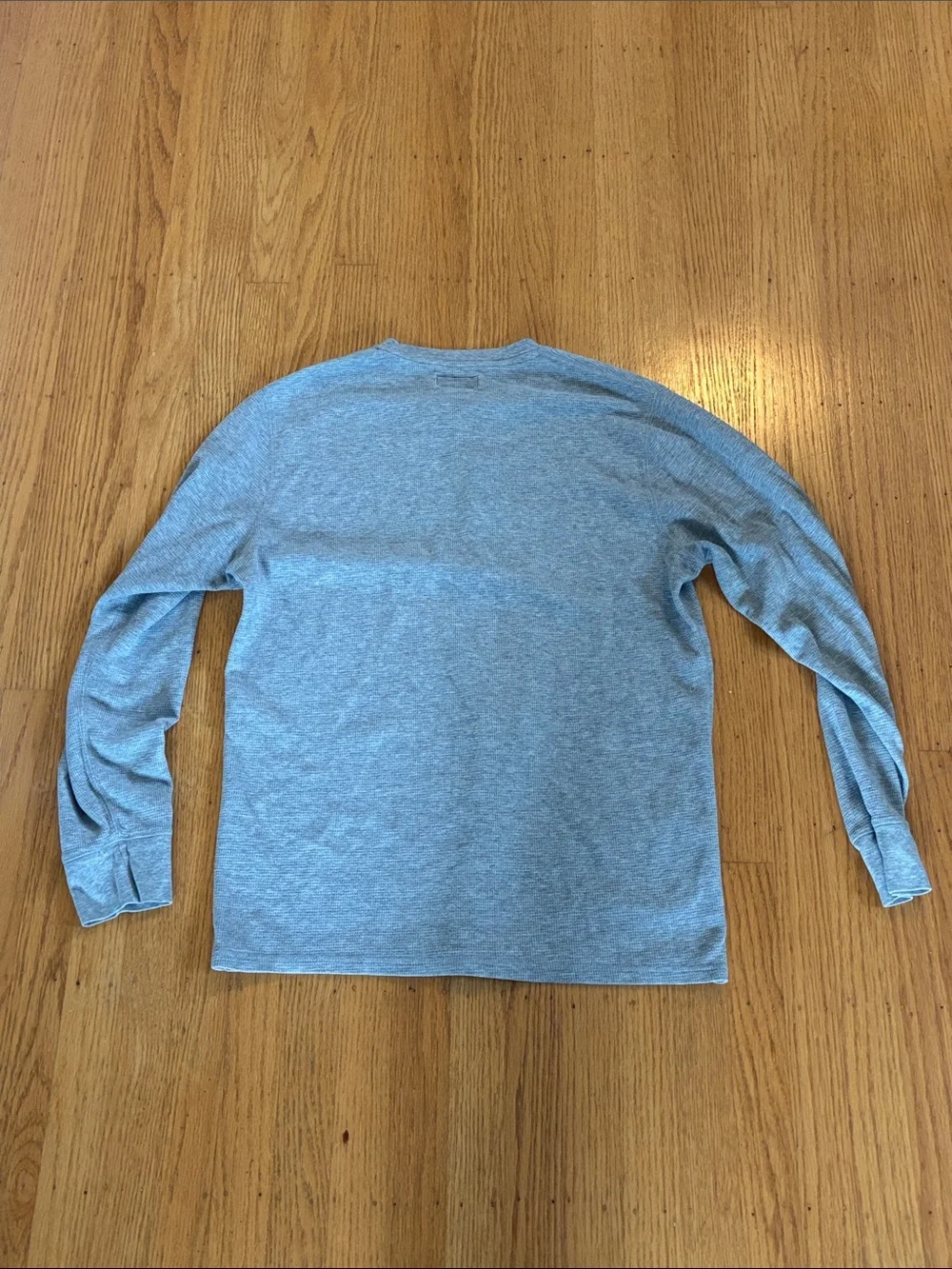 Polo by Ralph Lauren Heather Light Grey Long-Sleeve Henley